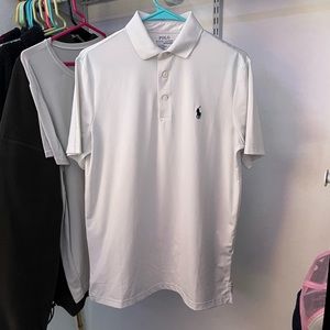 Polo by Ralph Lauren Lightweight White Polo Tee